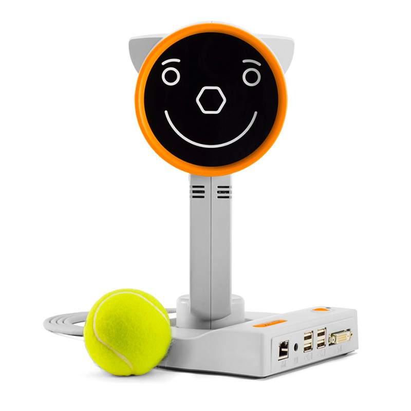 White and orange Plusoptix S16 vision screener.